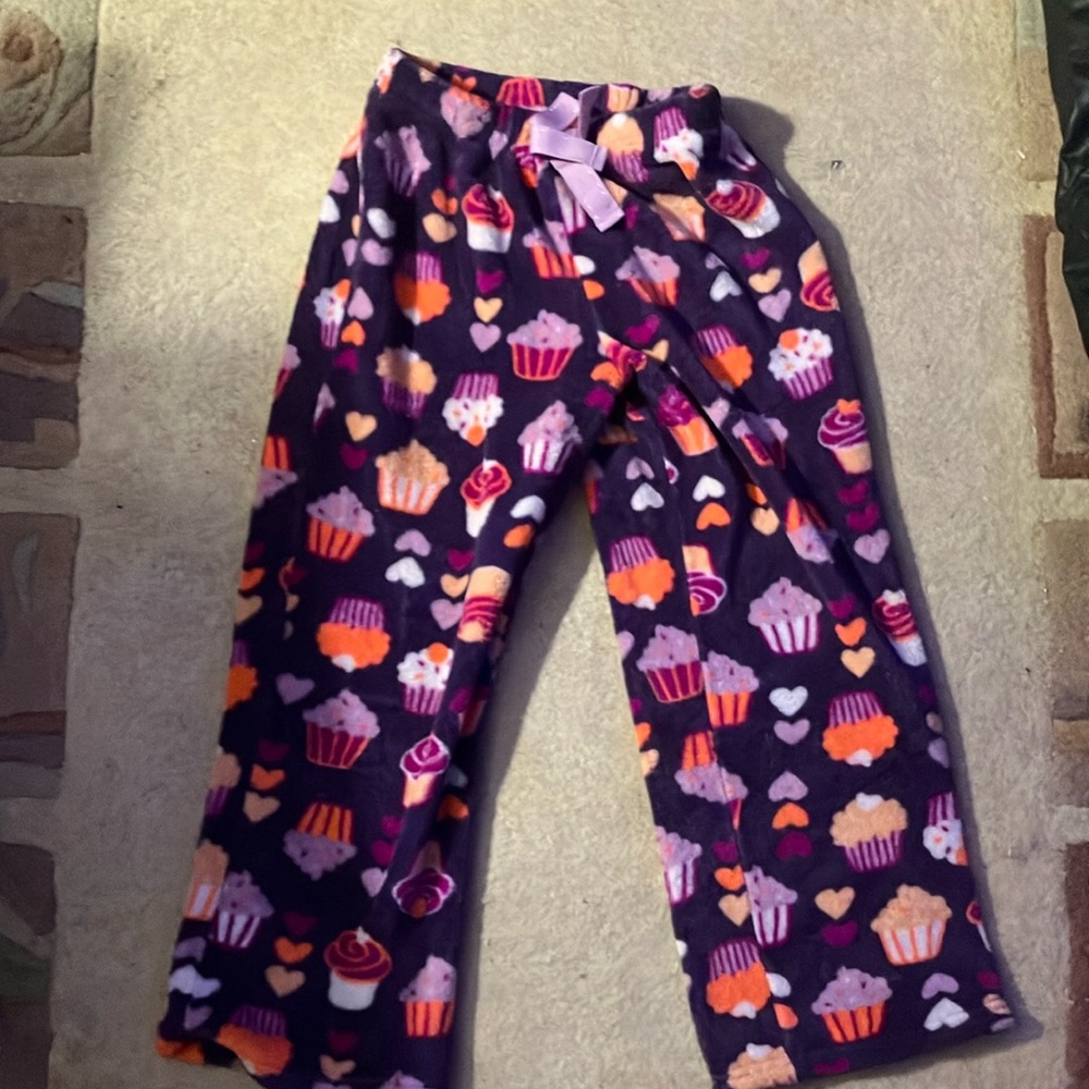 Cupcake pajama pants